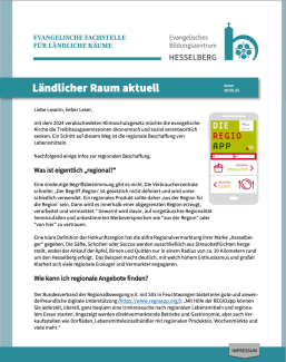 Regionaler Einkauf