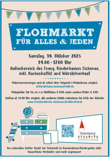 Flohmarkt Evangelisches Kinderhaus Eichenau