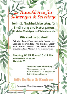 1. Nachhaltigkeitstag der Gemeinde Eichenau