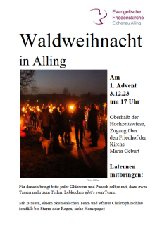Waldweihnacht Alling