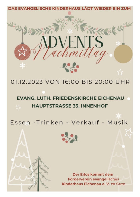 Adventsnachmittag