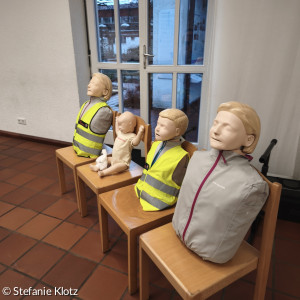 die Puppen zum üben